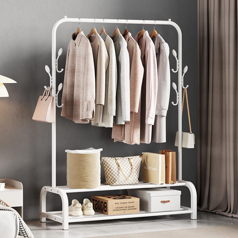 阳台晾衣架落地衣帽架家用出租屋跨境亚马逊晒衣架简易衣服架