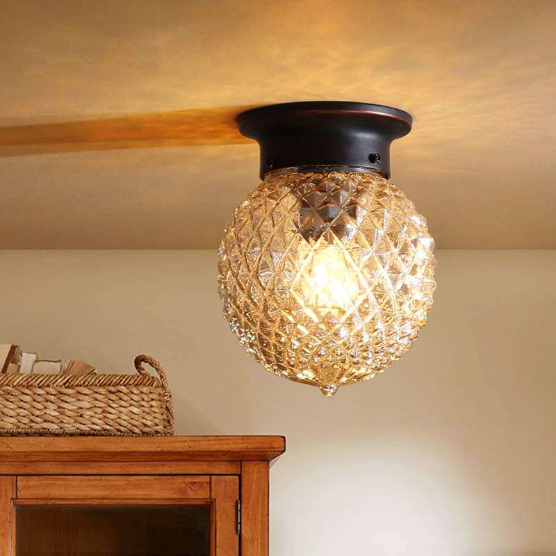 美式吸顶灯 led卧室餐厅灯欧式复古书房客厅灯简约阳台过道铁艺灯,纺织面料/辅料/配套,纺织机械配件,淘宝优惠券,粉丝福利购,淘宝优惠卷