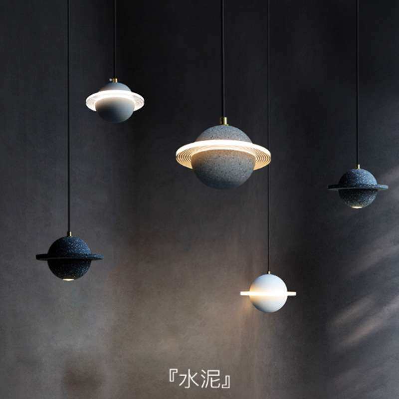 恒星小吊灯餐厅吧台水泥北欧现代简约网红单头卧室床头灯创意灯,橡塑材料及制品,亚克力/有机玻璃,淘宝优惠券,粉丝福利购,淘宝优惠卷