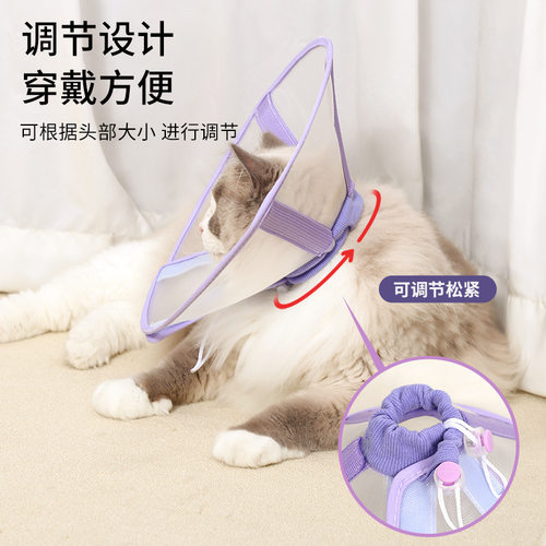 中小型犬猫咪狗狗伊丽莎白圈软圈