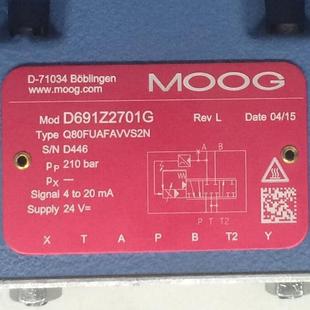 穆格 MOOG 比例伺服阀 Q80FUAFAVVS2N D691Z2701G