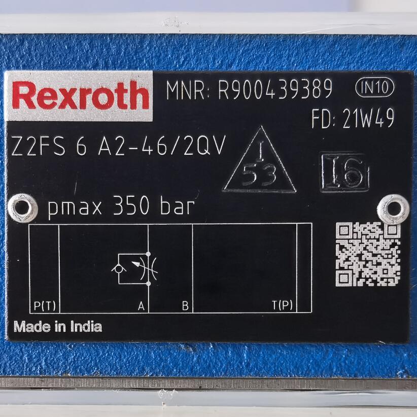 R900439389  Z2FS6A2-46/2QV # Rexroth//力士乐