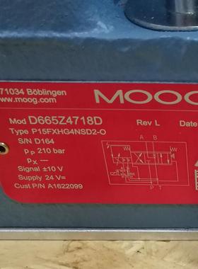 D665Z4718D P15FXHG4NSD2-O # MOOG//穆格，比例伺服阀