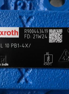 R900443419  SL10PB1-4X/ # Rexroth//力士乐