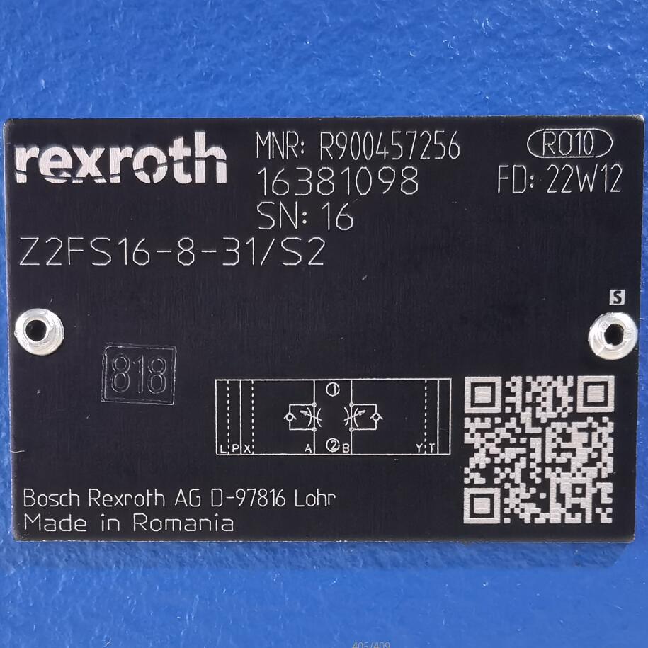R900457256  Z2FS16-8-31/S2 # Rexroth//力士乐