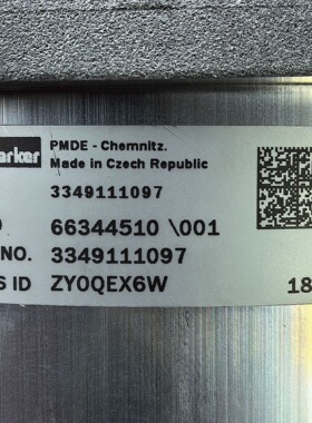 3349111097  PGP511A0110CS4D3NL2L2B1B1 # Parker//派克，液压泵