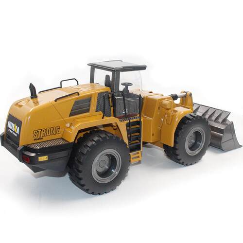 极速Huina 583 1583 4 RC Car 10Channel Remote Control Excavat