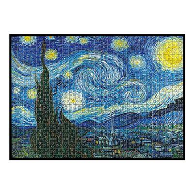 极速Solid wood puzzle 500 1000 pieces picture frame相框/画框