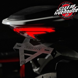 极速适用于春风800NK短尾摩托车改装短尾牌照架车牌支架配件后尾