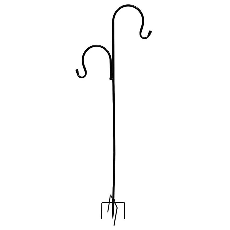 极速1PC Shepherd Hook Garden Ground Inserting Hook Antirust