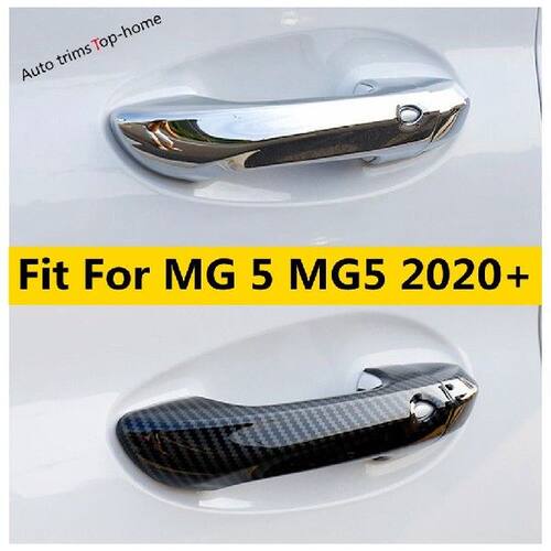 极速Chrome / Carbon Fiber Look Outside Door Handle Decoratio