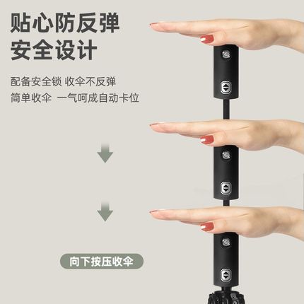 全自动十骨e晴雨两用伞大号汽车反向折叠太阳伞遮阳防雨伞一件代
