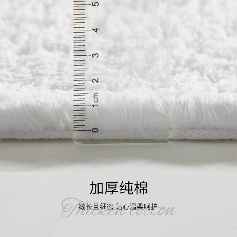 2TCU五酒店地巾浴室防滑卫生间浴H缸加厚吸水洗手间防护地垫