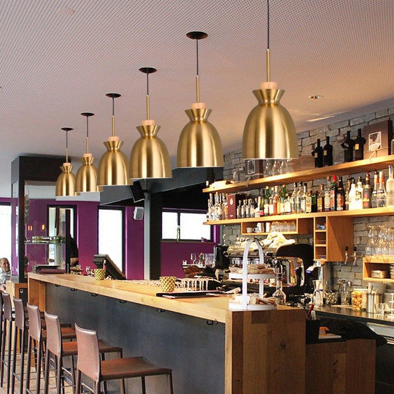 轻奢工业风餐饮厅吧台火锅店烧烤肉饭店铺商用灯罩电镀铜金色吊灯,家装灯饰光源,酒店/宴会厅/餐饮吊灯,淘宝优惠券,粉丝福利购,淘宝优惠卷