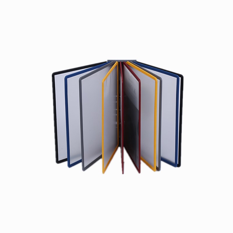 壁挂式A4翻页文件架 10页资料展示架 车M间作业操作指导书指南活