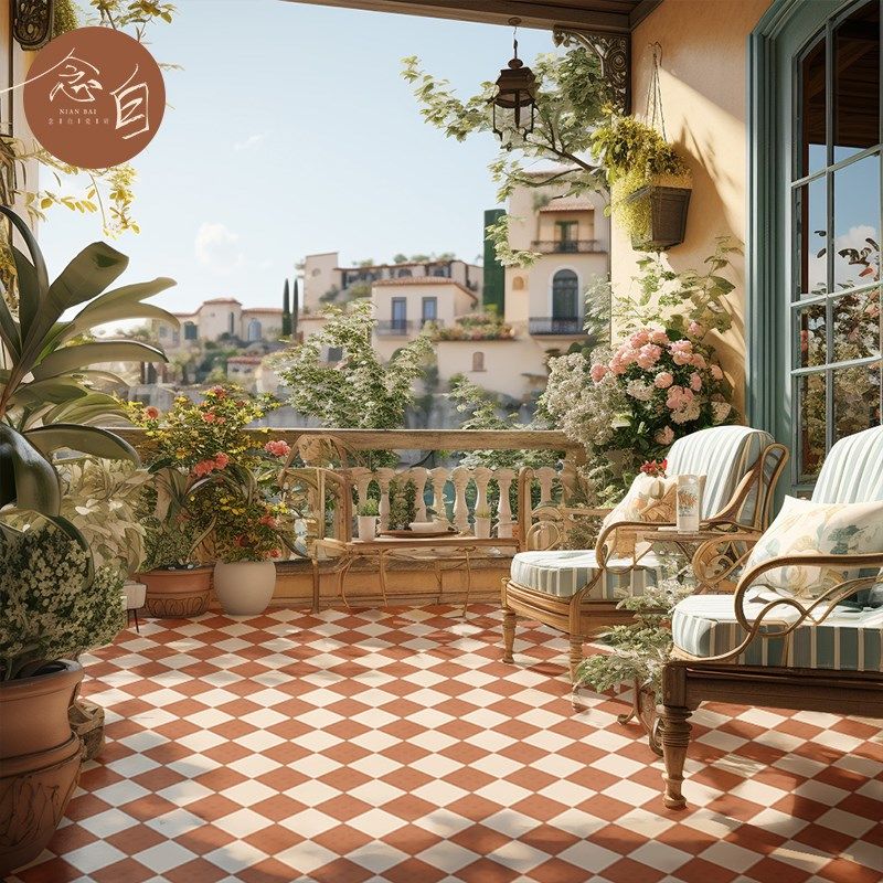 格子花砖港式复古厨卫阳台连锁餐厅酒店咖啡烘焙店墙地砖200南洋,家装主材,微水泥瓷砖,淘宝优惠券,粉丝福利购,淘宝优惠卷