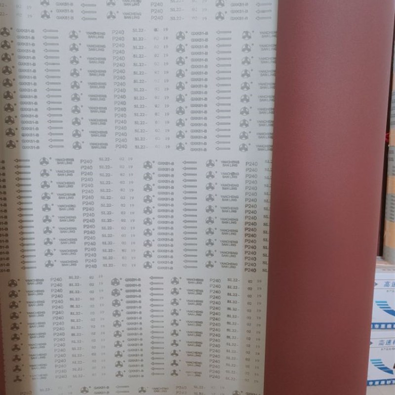 砂布卷三菱60公分砂纸卷粗砂纸手撕软沙布纸木工抛光打磨砂皮砂布