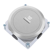 螺旋式 圆形拧盖地插座不锈钢防水五孔地面插座网络商场4S店地插