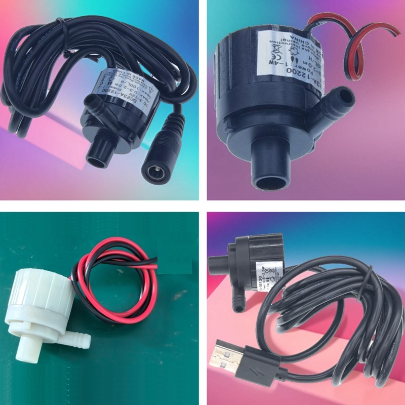 昂特DC23A鱼缸水泵直流12v无刷静音高温水陆两用泵陶瓷轴微型水泵