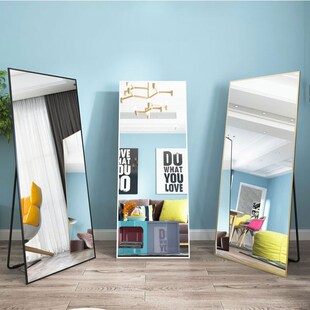 全身镜落地穿衣镜壁挂粘贴立式 家用大试衣镜子化妆立体镜卧室女生