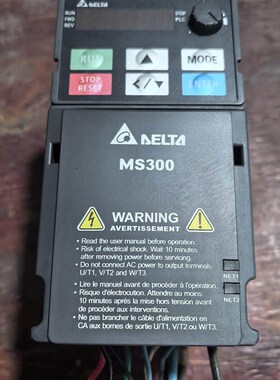 台达变频器 VFD2A8MS21ANSAA  实物拍