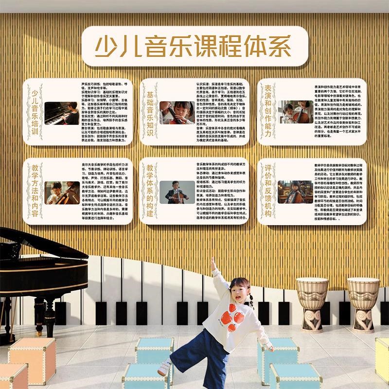 美术教室布置装饰画室氛围墙面展课程体系培训机构T幼儿园环创文