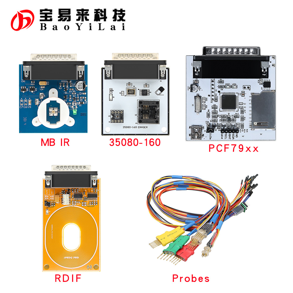 Iprog+ PCF79xx SD-Card Adapter  35080-160 MB IR RFID Probes