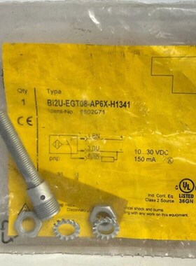 图尔克型电感式传感器开关距离增加BI2U-EGT08-AP6X-H1341质