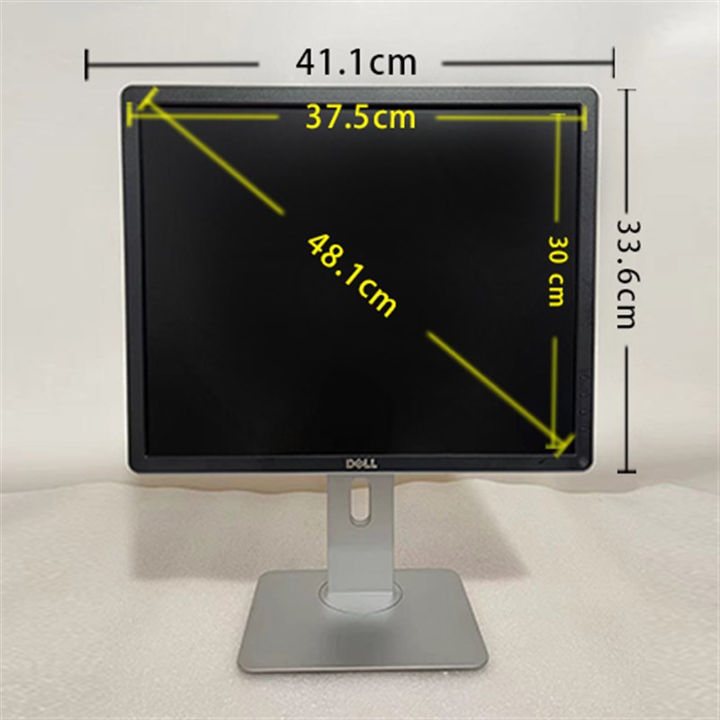 戴尔液晶显示器P1914sf/P1917S显示器19寸Q方屏升降旋转工业显示