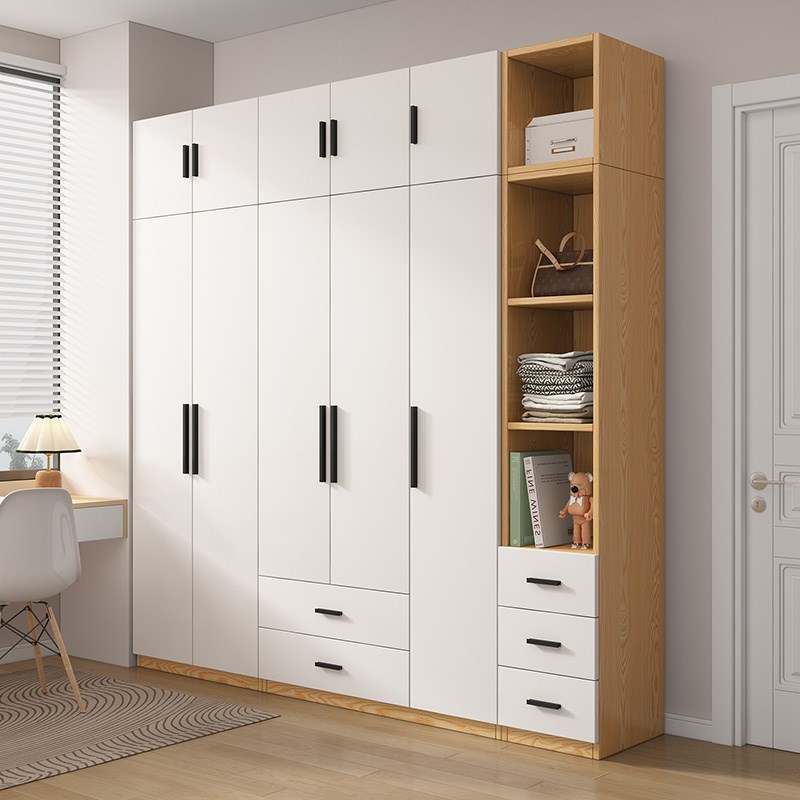衣柜家用卧室小户型儿童收纳柜子经E济型出租房用简易组装定制衣