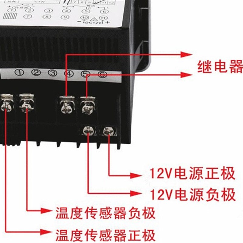 商用燃气烤饼铛温控表 1r2V烤饼机温度表 烙饼机配件烤饼炉控温器