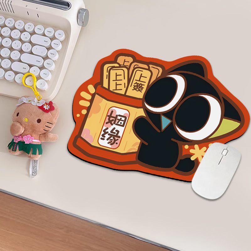 罗小黑异形鼠标垫电脑办公滑鼠垫