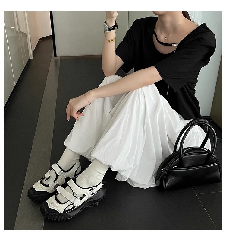 大码凉鞋41-43女真皮包头加肥加宽新款丑萌休闲运动玛丽珍大头鞋,女鞋,玛丽珍鞋,淘宝优惠券,粉丝福利购,淘宝优惠卷