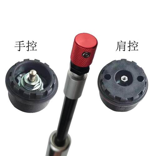 山地自行车前叉雪地叉油泵肩控线控阻尼杆油棒铝合金油压杆前叉