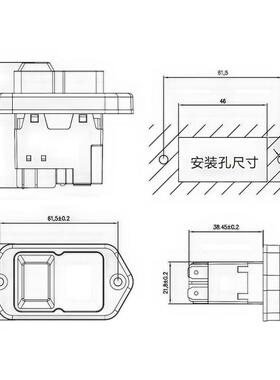 02-A电磁开关磁力欠压保护220v按钮开关KLD28A切片机开关KJD17