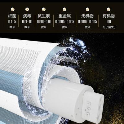 800G双出水直饮机RO反渗透净水器家用PPC复合滤芯RO反渗透膜