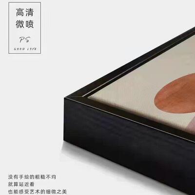花卉餐厅装饰画玄关油画客厅轻奢正方形级感大幅沙发背景墙挂画