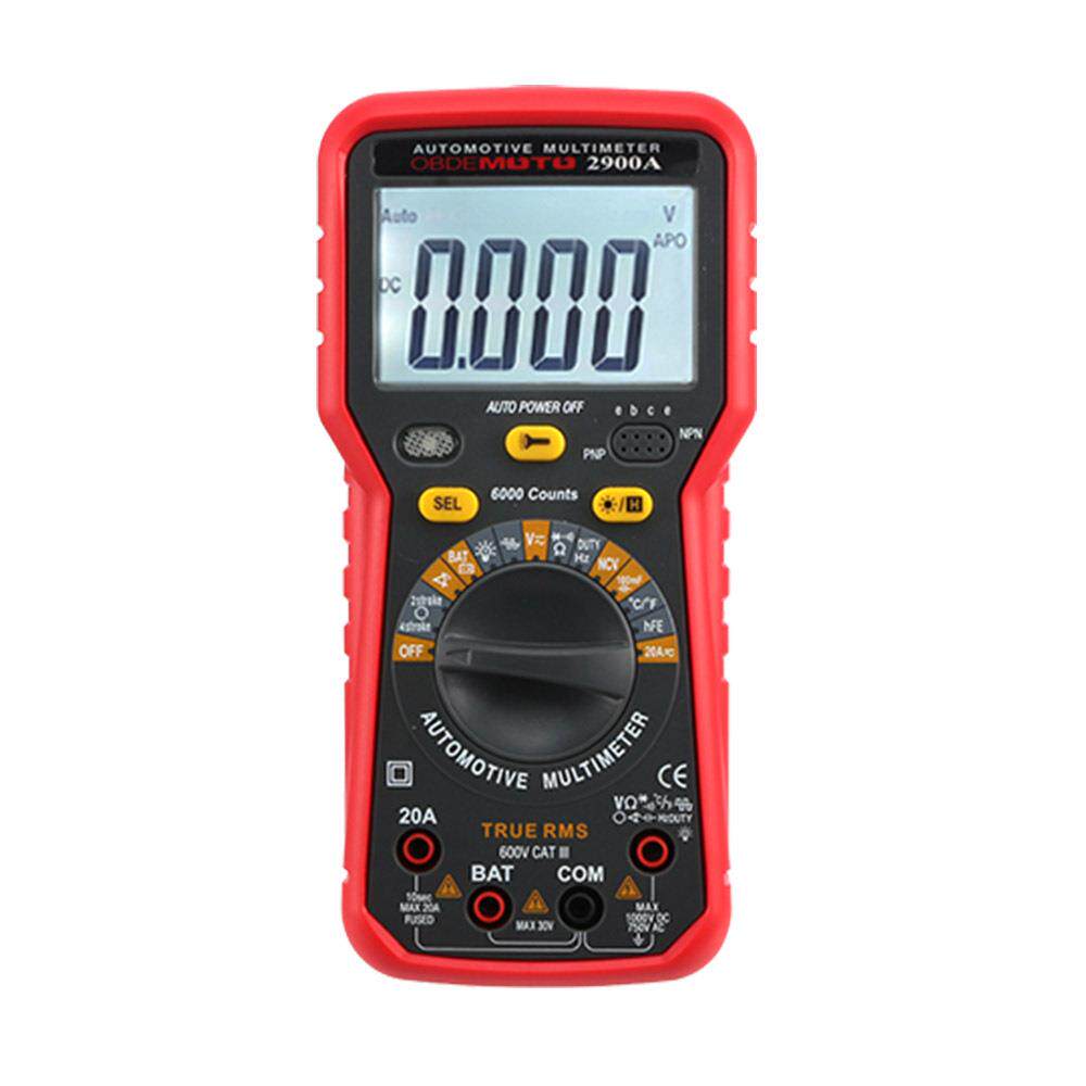 智慧型数字万用表-2900A与高质量的智能汽车数字智能检测仪器