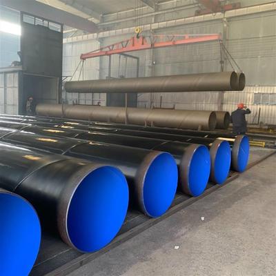 聚乙烯防腐钢管 PEEP涂塑复合钢管内外 FBE环氧涂层螺旋钢管