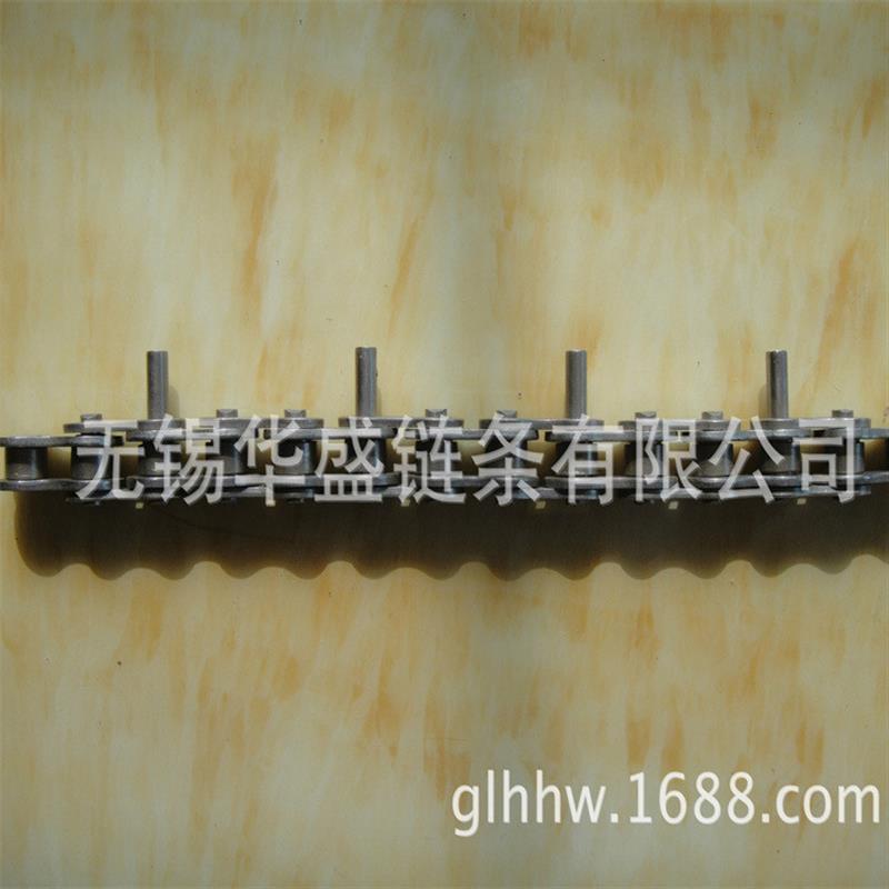 工厂供应 不锈钢SS084-1加长轴型链条 短节距滚子输送链