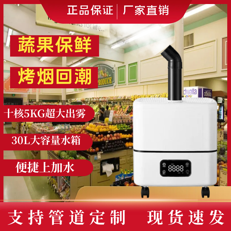 工业加湿器10核大雾量30L大容量跨境电商出口源头货源车间增湿