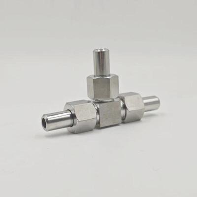 YZG5-10焊接式三通中间接头JB972-1977不锈钢压垫式活接对焊气动