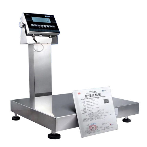 防爆电子秤LP7615EX-3030cm-30kg本安案秤化工厂洁净车间台秤