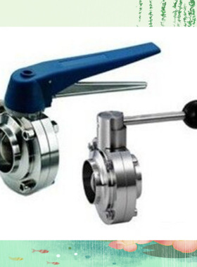 D61X-10P不锈钢手动焊接蝶阀 卫生级/食品级蝶阀 304 316L蝶阀