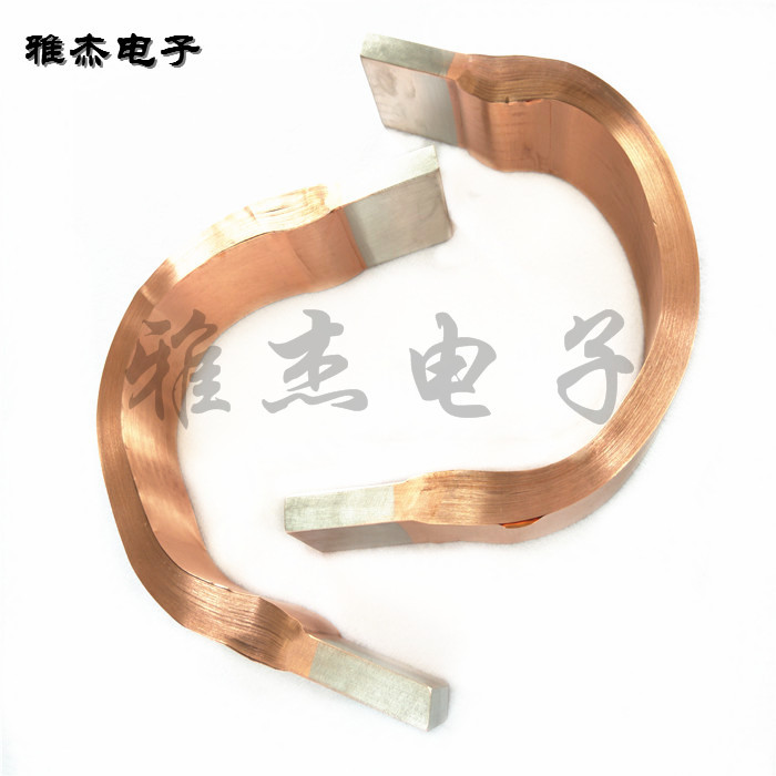 雅杰 大电流铜软连接 隔离开关铜箔软连接 铝母线伸缩节 紫铜片