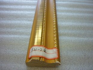 十字绣相框线条装饰装潢石膏线条厂家直销321-2金96米/件