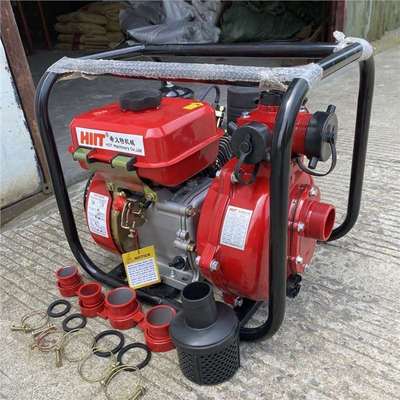 高压柴油机水泵高扬程100米农用喷灌抽水机1寸1.5寸2寸增压泵新款