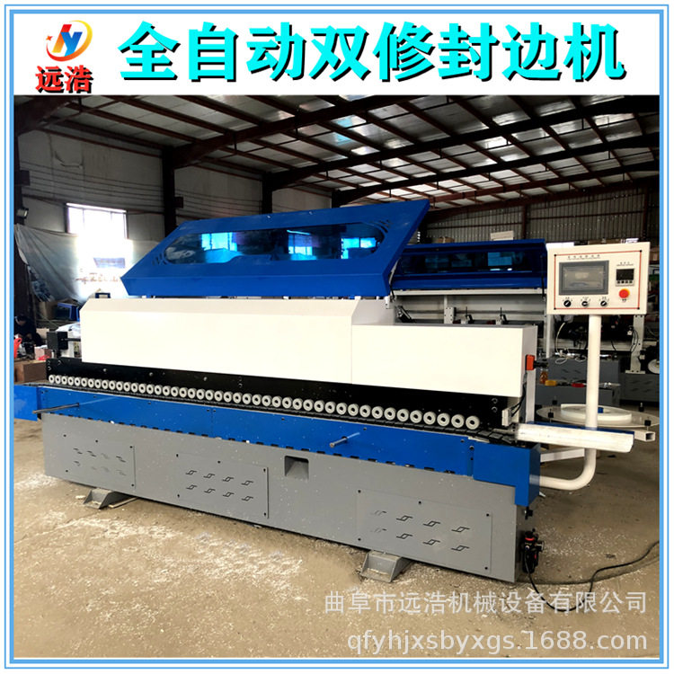 板式家具开料封边预铣抛光一体机