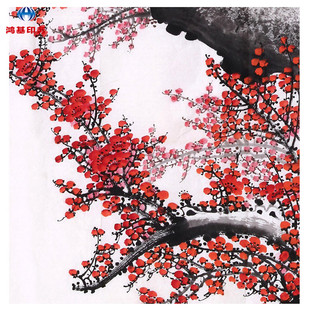 源头工厂高清超微喷艺术品复制国画古画宣纸山水画生宣熟纸