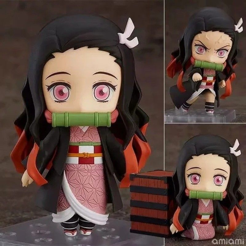 10 cm Q.ver Kimetsu no Yaiba Kamado Nezuko Tanjirou PVC